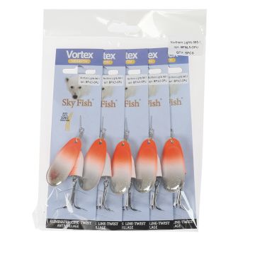 Блесна вращ. SKYFISH "Vortex" №5, арт. Northern Lights №5-1,BFNL5-OPU